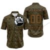 LIMITED EDITION PRODUCTS - US MARINE V1 - SKI DOO RACING - CUSTOM NAME - BUTTON SHIRT