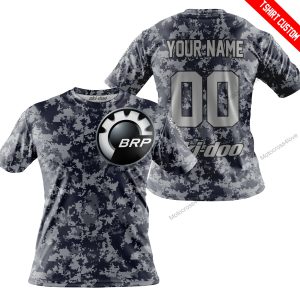 LIMITED EDITION PRODUCTS - US NAVY - SKI DOO RACING - CUSTOM NAME - T-SHIRT