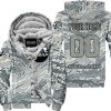 LIMITED EDITION PRODUCTS  - US AIR PORCE - SEA DOO RACING - CUSTOM NAME - FLEECE ZIP HOODIE