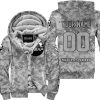 LIMITED EDITION PRODUCTS  - US ARMY V1 - SEA DOO RACING - CUSTOM NAME - FLEECE ZIP HOODIE