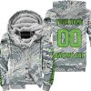 LIMITED EDITION PRODUCTS - US AIR PORCE - ARCTIC-CAT V1 - CUSTOM NAME - FLEECE ZIP HOODIE
