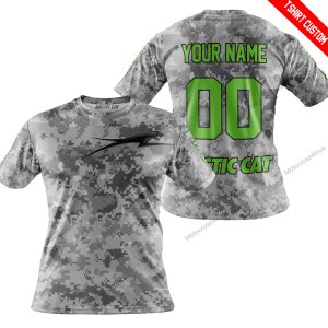 LIMITED EDITION PRODUCTS - US ARMY V1 - ARCTIC-CAT V1 - CUSTOM NAME - T-SHIRT