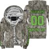 LIMITED EDITION PRODUCTS - US ARMY V2 - ARCTIC-CAT V1 - CUSTOM NAME - FLEECE ZIP HOODIE