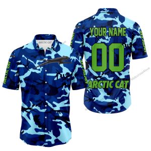 LIMITED EDITION PRODUCTS - US NAVY V1 - ARCTIC-CAT V1 - CUSTOM NAME - BUTTON SHIRT