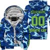 LIMITED EDITION PRODUCTS - US NAVY V1 - ARCTIC-CAT V1 - CUSTOM NAME - FLEECE ZIP HOODIE