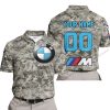 LIMITED EDITION PRODUCTS - US ARMY - BMW RACING V1 - CUSTOM NAME - POLO SHIRT