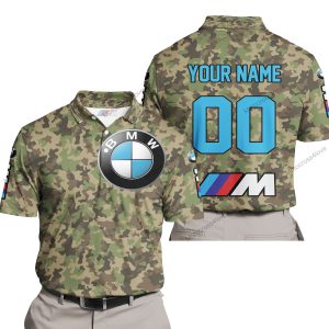 LIMITED EDITION PRODUCTS - US ARMY V3 - BMW RACING V1 - CUSTOM NAME - POLO SHIRT