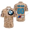 LIMITED EDITION PRODUCTS - US MARINE - BMW RACING V1 - CUSTOM NAME - BUTTON SHIRT