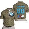 LIMITED EDITION PRODUCTS - US MARINE V1 - BMW RACING V1 - CUSTOM NAME - POLO SHIRT