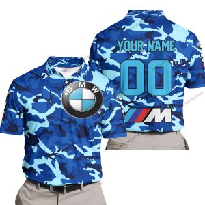 LIMITED EDITION PRODUCTS - US NAVY V1 - BMW RACING V1 - CUSTOM NAME - POLO SHIRT