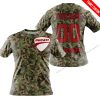 LIMITED EDITION PRODUCTS - US ARMY V3 - DUCATI RACING V1 - CUSTOM NAME - T-SHIRT