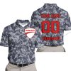 LIMITED EDITION PRODUCTS - US NAVY - DUCATI RACING V1 - CUSTOM NAME - POLO SHIRT