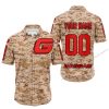 LIMITED EDITION PRODUCTS - US MARINE - GAS GAS RACING V1 - CUSTOM NAME - BUTTON SHIRT