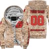 LIMITED EDITION PRODUCTS - US MARINE - GAS GAS RACING V1 - CUSTOM NAME - FLEECE ZIP HOODIE