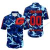 LIMITED EDITION PRODUCTS - US NAVY V1 - GAS GAS RACING V1 - CUSTOM NAME - BUTTON SHIRT