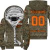 LIMITED EDITION PRODUCTS - US MARINE V1 - HARLEY DAVIDSON RACING V1 - CUSTOM NAME - FLEECE ZIP HOODIE