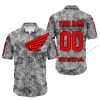 LIMITED EDITION PRODUCTS - US ARMY V1 - HONDA RACING V1 - CUSTOM NAME - BUTTON SHIRT