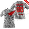LIMITED EDITION PRODUCTS - US ARMY V1 - HONDA RACING V1 - CUSTOM NAME - T-SHIRT