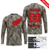 LIMITED EDITION PRODUCTS - US ARMY V2 - HONDA RACING V1 - CUSTOM NAME - JERSEY
