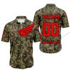 LIMITED EDITION PRODUCTS - US ARMY V3 - HONDA RACING V1 - CUSTOM NAME - BUTTON SHIRT