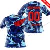 LIMITED EDITION PRODUCTS - US NAVY V1 - HONDA RACING V1 - CUSTOM NAME - T- SHIRT