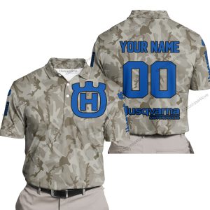 LIMITED EDITION PRODUCTS - US ARMY V2 - HUSQVARNA RACING V1 - CUSTOM NAME - POLO SHIRT