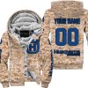 LIMITED EDITION PRODUCTS - US MARINE - HUSQVARNA RACING V1 - CUSTOM NAME - FLEECE ZIP HOODIE