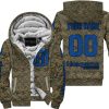 LIMITED EDITION PRODUCTS - US MARINE V1 - HUSQVARNA RACING V1 - CUSTOM NAME - FLEECE ZIP HOODIE