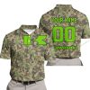 LIMITED EDITION PRODUCTS - US ARMY V3 - KAWASAKI RACING V1 - CUSTOM NAME - POLO SHIRT
