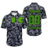 LIMITED EDITION PRODUCTS - US NAVY - KAWASAKI RACING V1 - CUSTOM NAME - BUTTON SHIRT