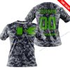 LIMITED EDITION PRODUCTS - US NAVY - KAWASAKI RACING V1 - CUSTOM NAME - T-SHIRT