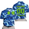 LIMITED EDITION PRODUCTS - US NAVY V1 - KAWASAKI RACING V1 - CUSTOM NAME - POLO SHIRT