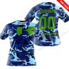 LIMITED EDITION PRODUCTS - US NAVY V1 - KAWASAKI RACING V1 - CUSTOM NAME - T-SHIRT