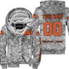 LIMITED EDITION PRODUCTS - US ARMY V1 - KTM RACING V1 - CUSTOM NAME - FLEECE ZIP HOODIE