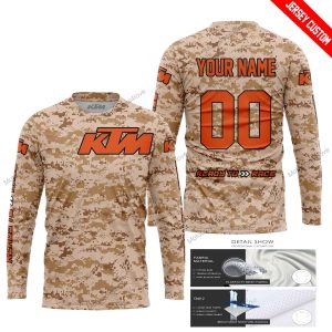 LIMITED EDITION PRODUCTS - US MARINE - KTM RACING V1 - CUSTOM NAME - JERSEY