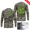 LIMITED EDITION PRODUCTS - US ARMY - MONSTER ENERGY RACING V1 - CUSTOM NAME - JERSEY