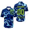 LIMITED EDITION PRODUCTS - US NAVY V1 - MONSTER ENERGY RACING V1 - CUSTOM NAME - BUTTON SHIRT