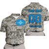 LIMITED EDITION PRODUCTS - US ARMY - POLARIS RACING V1 - CUSTOM NAME - POLO SHIRT