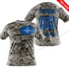 LIMITED EDITION PRODUCTS - US ARMY - POLARIS RACING V1 - CUSTOM NAME - T-SHIRT