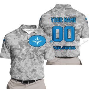 LIMITED EDITION PRODUCTS - US ARMY V1 - POLARIS RACING V1 - CUSTOM NAME - POLO SHIRT