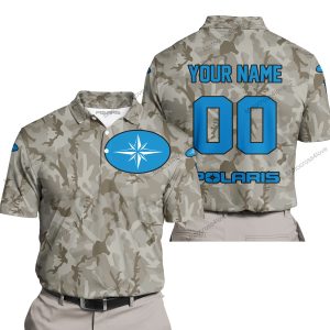 LIMITED EDITION PRODUCTS - US ARMY V2 - POLARIS RACING V1 - CUSTOM NAME - POLO SHIRT
