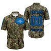 LIMITED EDITION PRODUCTS - US ARMY V3 - POLARIS RACING V1 - CUSTOM NAME - BUTTON SHIRT