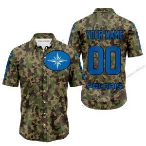 LIMITED EDITION PRODUCTS - US ARMY V3 - POLARIS RACING V1 - CUSTOM NAME - BUTTON SHIRT