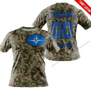 LIMITED EDITION PRODUCTS - US ARMY V3 - POLARIS RACING V1 - CUSTOM NAME - T-SHIRT