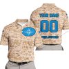 LIMITED EDITION PRODUCTS - US MARINE - POLARIS RACING V1 - CUSTOM NAME - POLO SHIRT