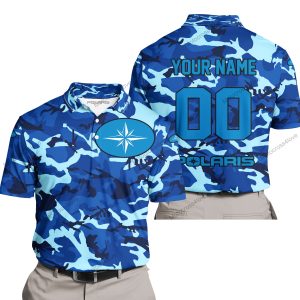 LIMITED EDITION PRODUCTS - US NAVY V1 - POLARIS RACING V1 - CUSTOM NAME - POLO SHIRT