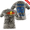 LIMITED EDITION PRODUCTS - US ARMY - RED BULL RACING V1 - CUSTOM NAME - T-SHIRT