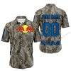 LIMITED EDITION PRODUCTS - US ARMY V2 - RED BULL RACING V1 - CUSTOM NAME - BUTTON SHIRT