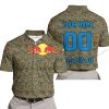 LIMITED EDITION PRODUCTS - US MARINE V1 - RED BULL RACING V1 - CUSTOM NAME - POLO SHIRT