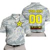 LIMITED EDITION PRODUCTS - US AIR PORCE - ROCKSTAR ENERGY RACING V1 - CUSTOM NAME - POLO SHIRT